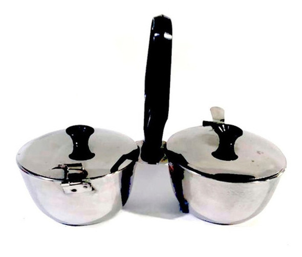 Yerbera Azucarera Acero Inoxidable Doble Acero Carol 0