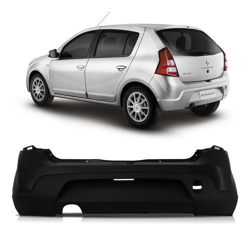 Paragolpe Trasero Renault Sandero 2009 2010 2011 2012 2013 0
