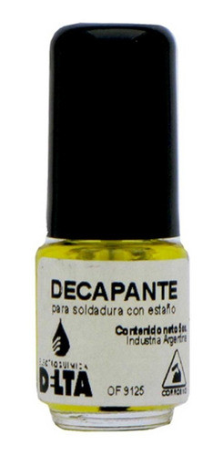 Decapante Soldadura Estaño Facilita Soldar Delta 5cc X 5 Uni 0