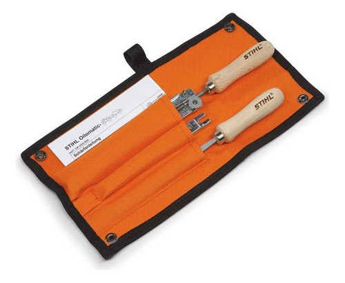 Set Kit De Limas Afilado Stihl Original Paso 3/8 Mj 0
