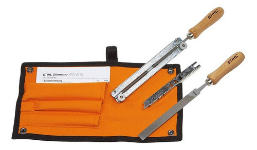 Set Kit De Limas Afilado Stihl Original Paso 3/8 Mj 1