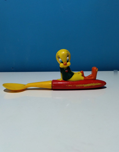 Muñeco Cuchara Tweety Looney Toons Vintage 1
