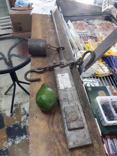 Balanza Antigua Barbatti Con Pesa Completa Una Reliquiaaa 1