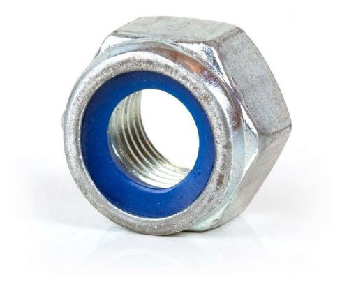 Tuerca Autofrenante Zincada Nf Paso Fino  1/4  - 250 U. 0