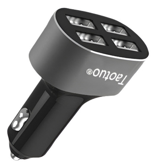 Taotuo Usb 4 Puertos Coche Adaptador De Cargador Para iPhone 0