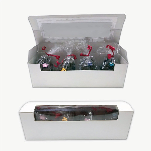 Caja Para Huevos De Pascua Nº 6 Y 7  C/ventana Pack X 25 Un 0