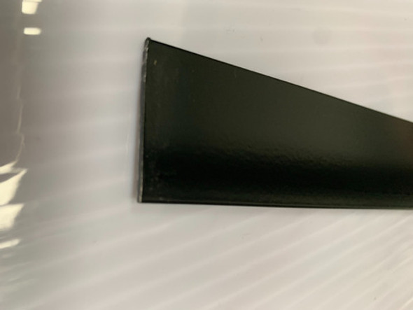 Perfil De Aluminio Planchuela 32x2mm Negro Largo X 6 Metros 1
