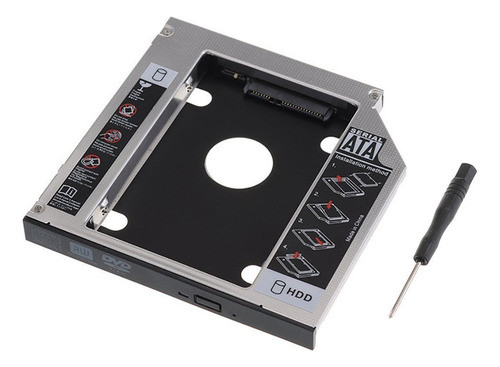 9,5 Mm Universal Carrito Hdd/ssd Bahía De Disco Duro Sata De 0