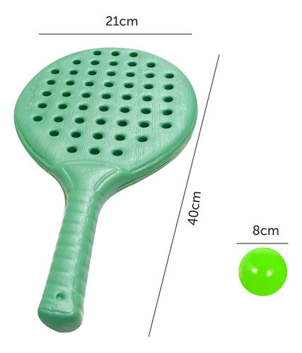 Set Playa Juego Paletas Pelota Niños Infantil Raqueta Tira C 1