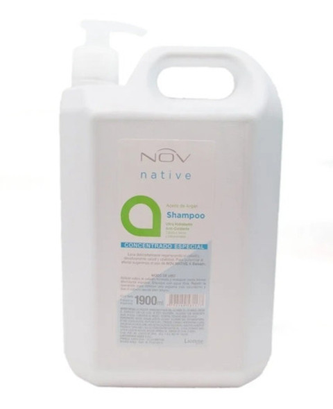 Shampoo Nov Native Aceite De Argan X 1900ml 0