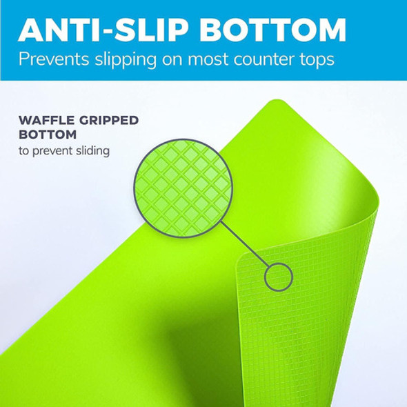 Juego De 4 Tableros De Corte Flexibles Ez-grip Cocina 1