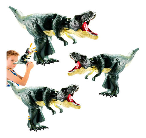 Juguete Dinosaurio Za Za Tiktok T Rex Movimiento Mnl 0