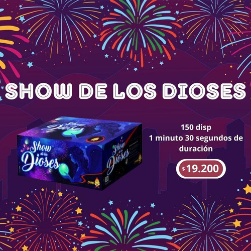 Show De Los Dioses - Fuegos Artificiales - Fiestas 0