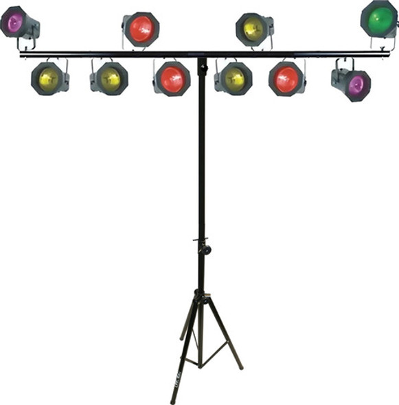 Tripode Gde 100% Hierro+ T P/ 10 Luces 1,5 Mts+extension 1 M 0