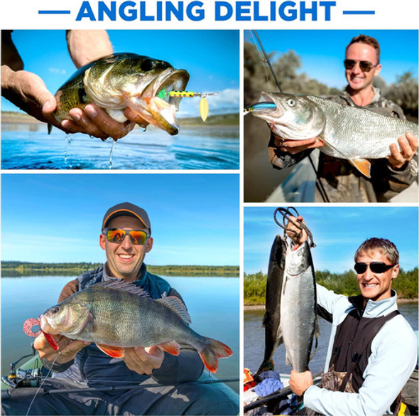 Kit Pesca 137 Piezas Señuelos, Anzuelos, Plomadas, Aparejos 1