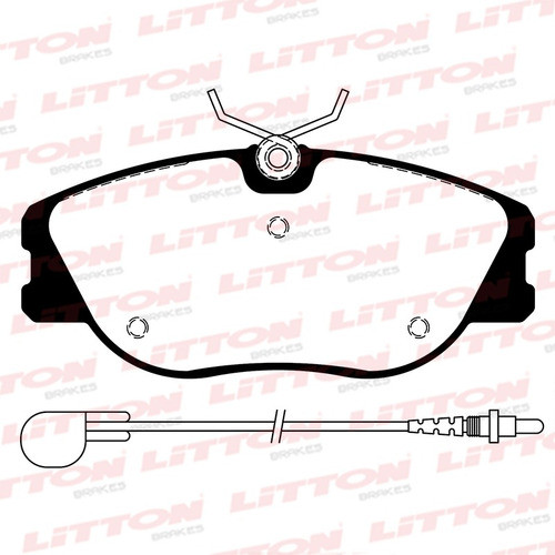 Pastilla De Freno Delantera  Peugeot 806 Mod. 94/02 0