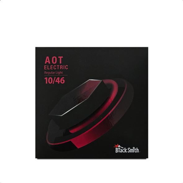 Cuerdas Inoxidable Guitarra Electrica Black Smith 10 Anw1046 0