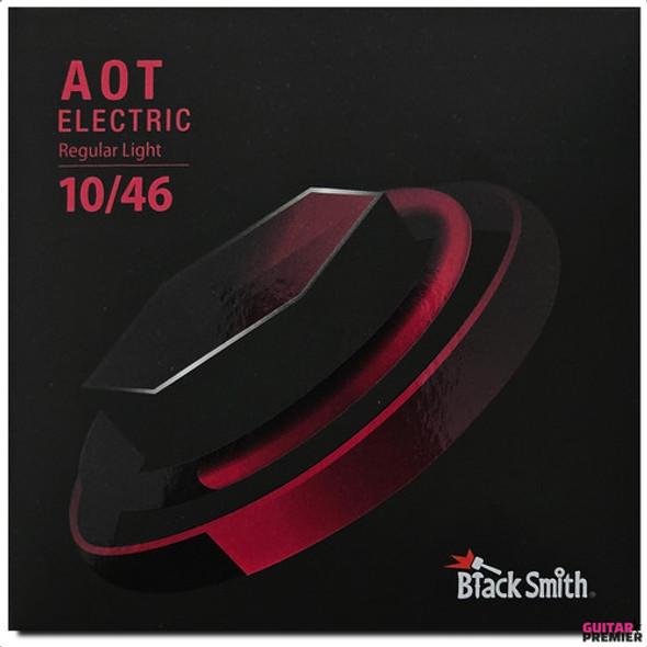 Cuerdas Inoxidable Guitarra Electrica Black Smith 10 Anw1046 1