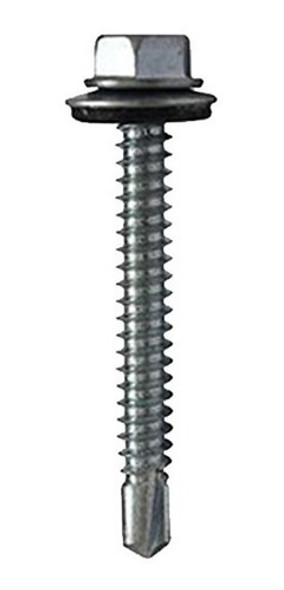 Tornillo Chapa Hexagonal Punta Mecha Autob 10x1.1/2  500pcs 0