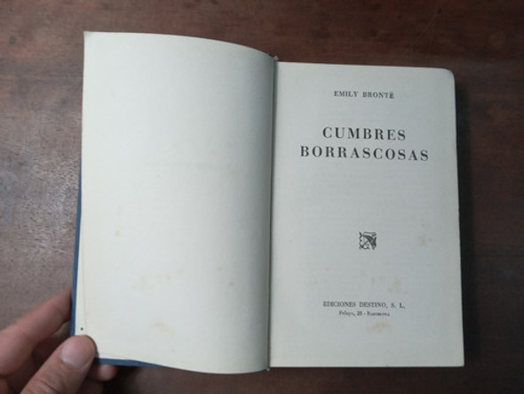 Libro Cumbres Borrascosas     Emily Brontë 0