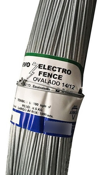 Alambre Electrico Ovalado 14/12 Alambresa Electro Fence 2mm 0