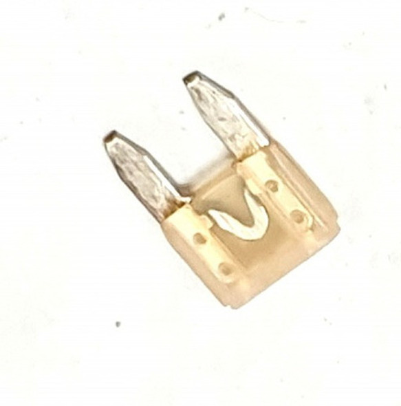 Mini Fusible Ficha 25 Amper Ambar X 5 Unidades Rds 1