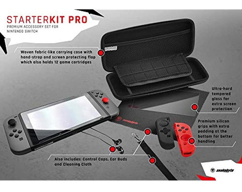 Snakebyte Snakebyte Nsw Starter Kit Pro Para Usar Con El Paq 1