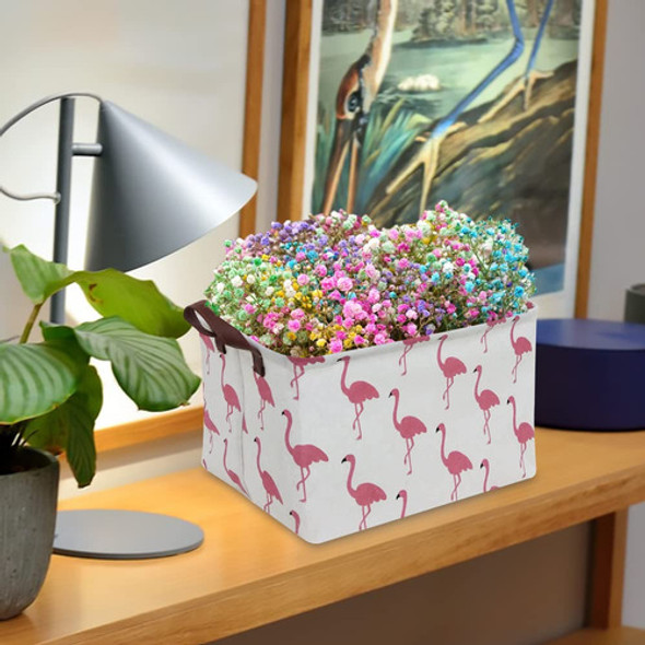 Clocor - Cesta De Almacenamiento Rectangular, Bonito Patron, 1