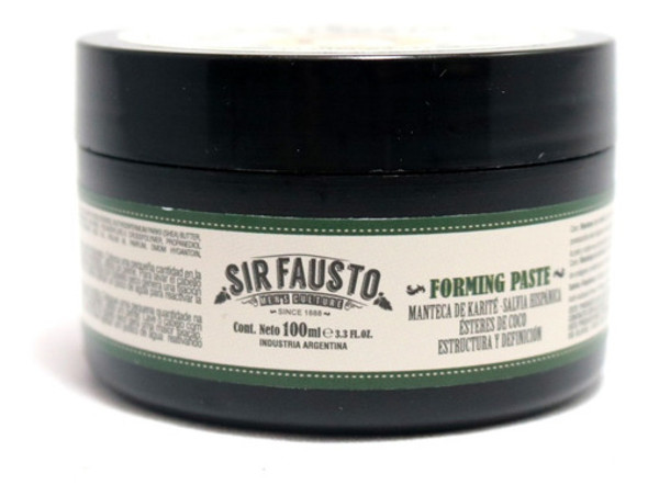 Cera Pelo Sir Fausto Forming Paste X100ml Barberia Barber 1