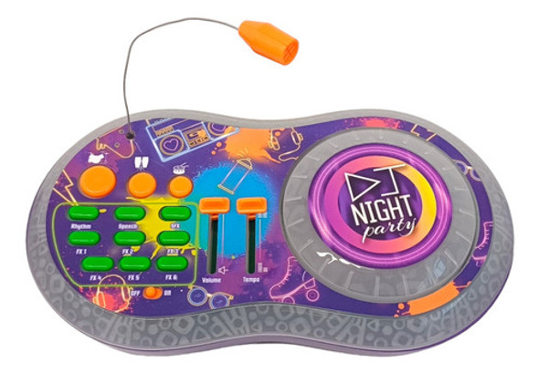 Juego Consola De Dj Con Luz Y Sonidos 0