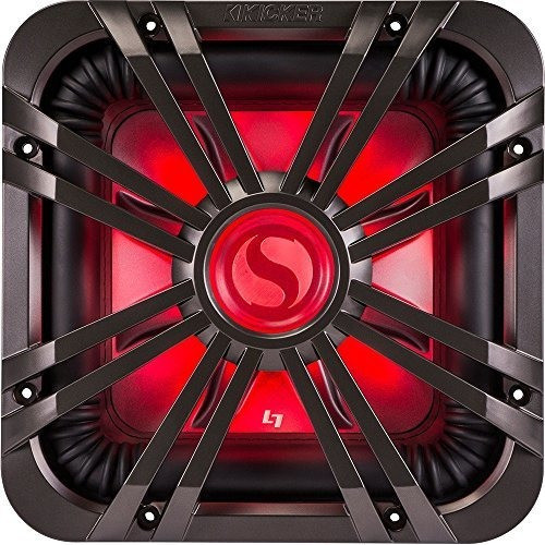 Kicker L710glc (11l710glc) Parrilla Led De Subwoofer Cuadrad 1