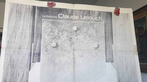 Afiche Cine Poster Vida Amor Muerte Claude Lelouch 1968 1