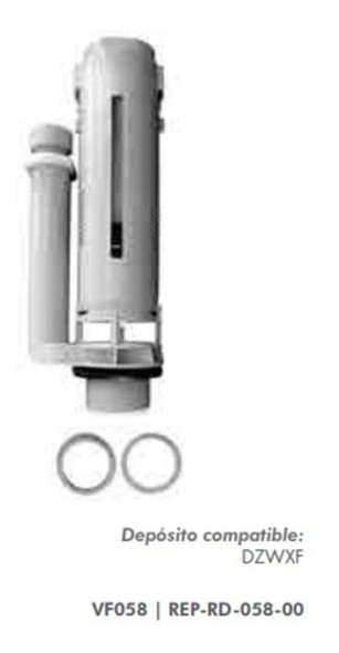 Descarga De Inodoro Mochila Ferrum Adriatica Dual Vf058 Fr 1