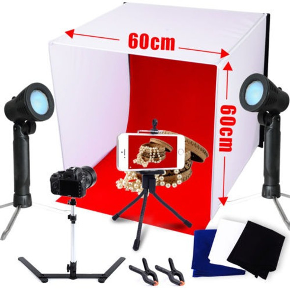 Foto Estudio 24  Fotografía Luz Carpa Escenario Kit 60cm Cub 0