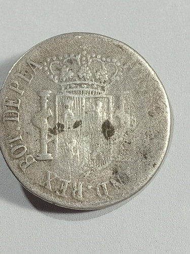 Botón Antiguo Gauchezco De Plata 28 Mm , Colección Garfio3 0
