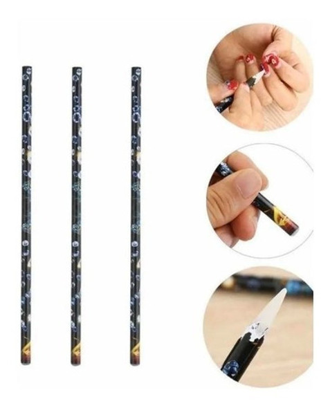 Lápiz Mágico Silicona Levanta Strass Cristal Deco Uñas Nail 0
