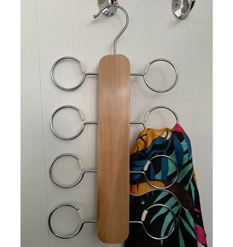 Perchas De Madera Para Pañeilos - Chalinas Calidad Lustradas 1