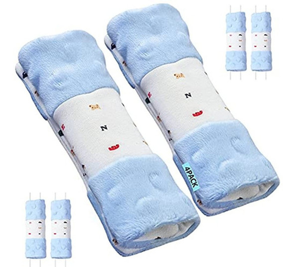 4 Paquetes De Correas Para Asiento De Coche Para Bebé, Prote 0