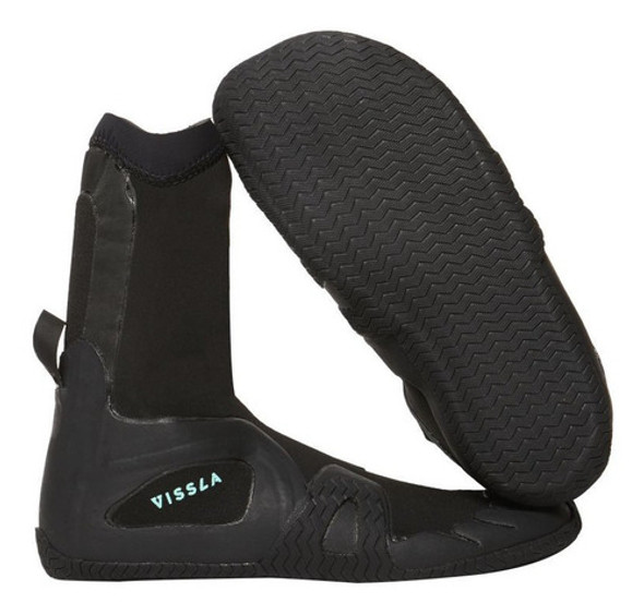 Botas Vissla Seven Seas 5mm Round Toe Bootie-blk - La Isla 0