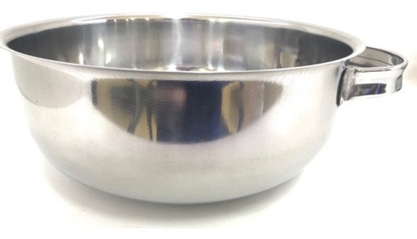 Bowl De Acero Inoxidable 28cm De Diametro Con Manija Acermel 0