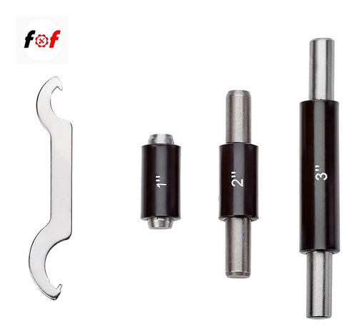 Set De Micrómetro X3 0 A 25, 50, 75mm + Valija Germany Pro 1