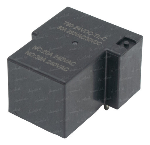 2 Reles Relays T90 Bobina 24vdc 20a Nc 30a Na (martillo) 0