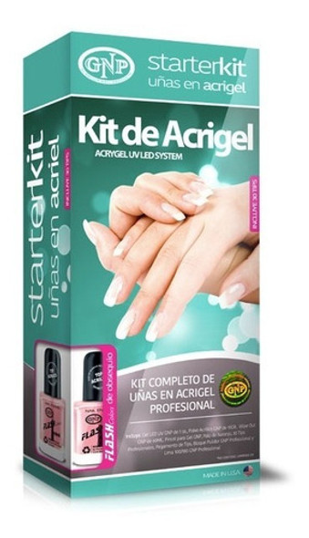 Kit Uñas En Acrigel Gnp 0
