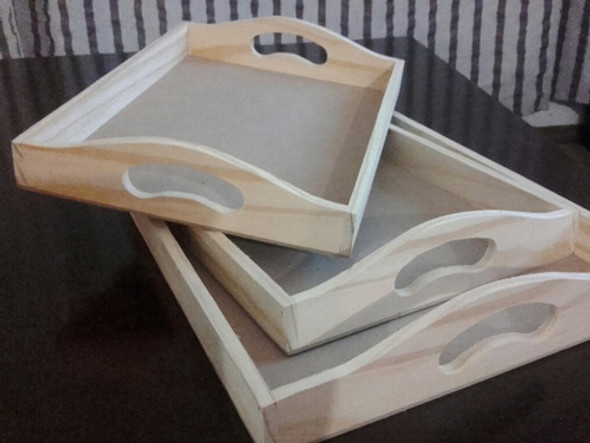 Bandeja 30x50 Cm En Madera Desayunos Artesanos 1