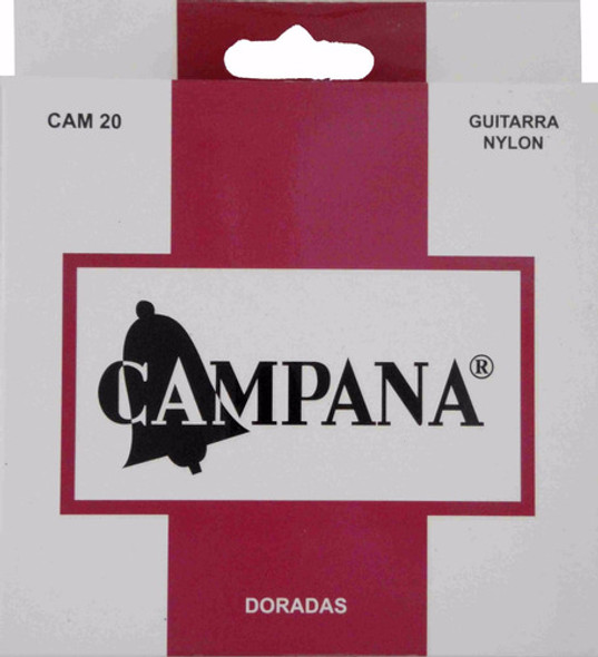 Encordado Campana Dorado Para Guitarra Criolla Cam20 Nuevo!! 0