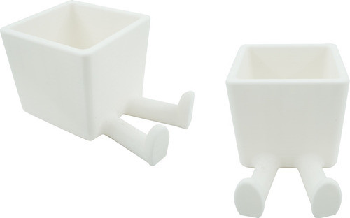 Elegante Diseño Organizador Escritorio Piecitos Maceta 0