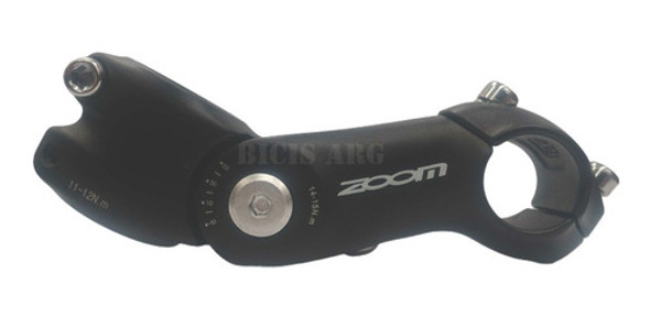 Stem Regulable Zoom Aluminio 1 1/8 Para Manubrio 25.4 0