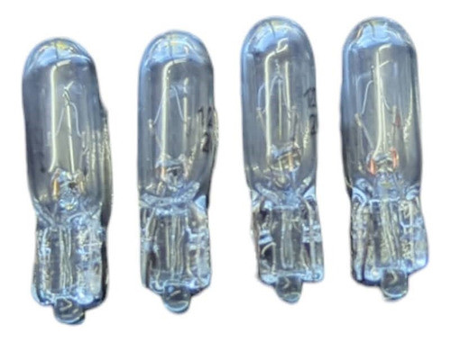 Kit X4 Lámpara Halógena Circuito Impreso T5 Tablero Auto 0