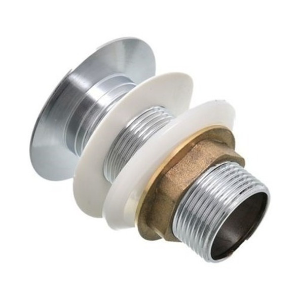 Válvula Desagüe Pileta Metal Baño Con Tapón Delsur 1