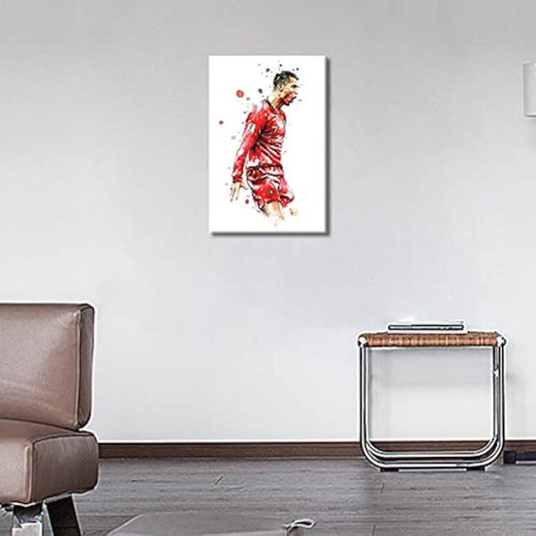 Tishiron Cristiano Ronaldo - Lienzo Enmarcado En 1